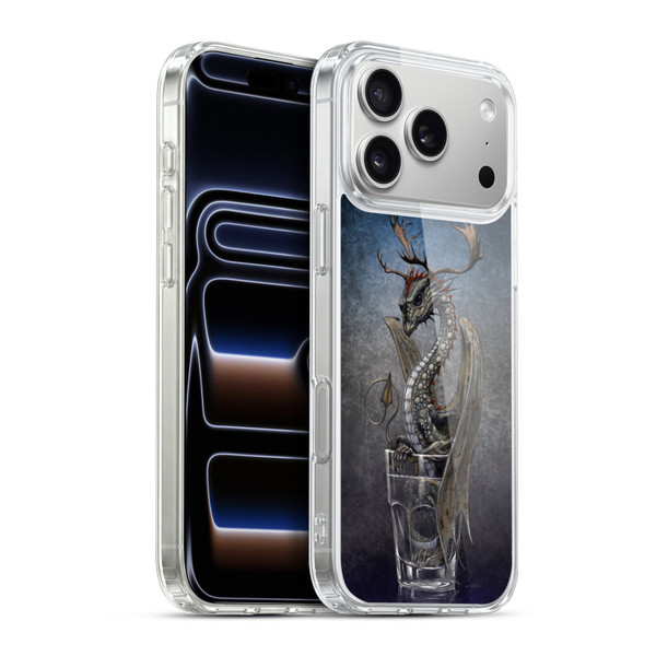 Stanley Morrison Dragons Vodka Drink Glass Soft Gel Case for Apple iPhone 17 Pro Max