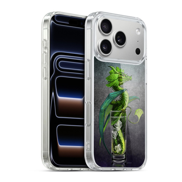Stanley Morrison Dragons Green Mojito Drink Soft Gel Case for Apple iPhone 17 Pro