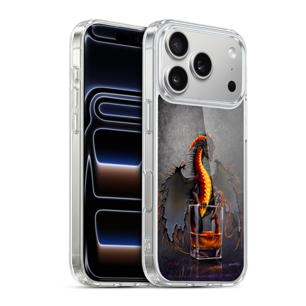 Stanley Morrison Dragons Black Pirate Drink Soft Gel Case for Apple iPhone 17 Pro