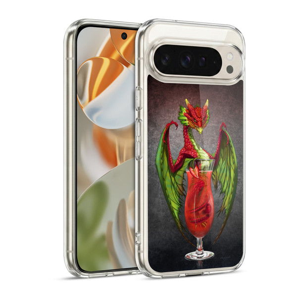 Stanley Morrison Dragons Strawberry Daquiri Soft Gel Case for Google Pixel 9 / Pixel 9 Pro