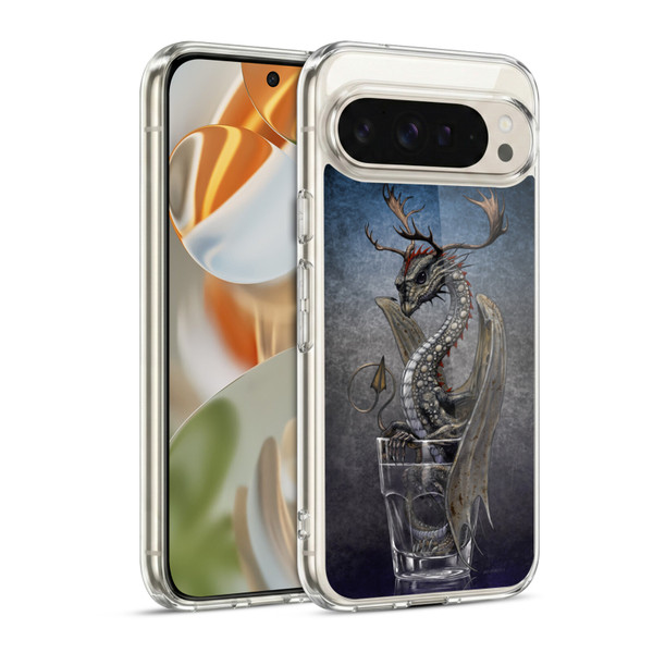 Stanley Morrison Dragons Vodka Drink Glass Soft Gel Case for Google Pixel 9 / Pixel 9 Pro