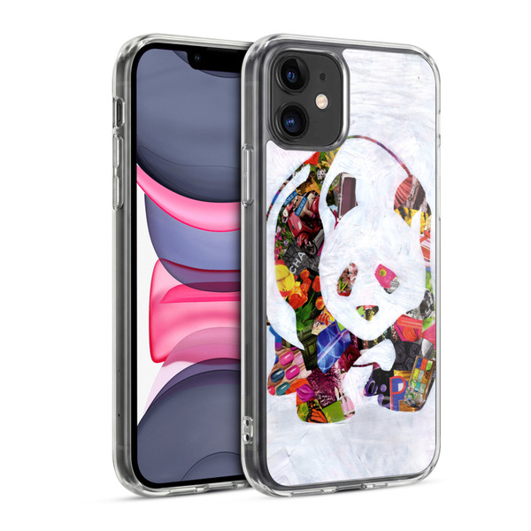 Artpoptart Animals Panda Soft Gel Case for Apple iPhone 11
