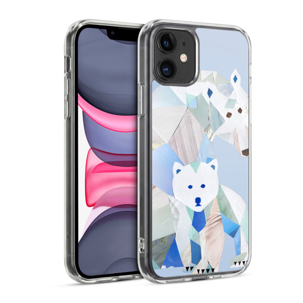 Artpoptart Animals Polar Bears Soft Gel Case for Apple iPhone 11