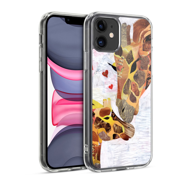 Artpoptart Animals Sweet Giraffes Soft Gel Case for Apple iPhone 11