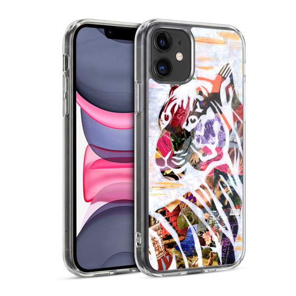 Artpoptart Animals Tiger Soft Gel Case for Apple iPhone 11