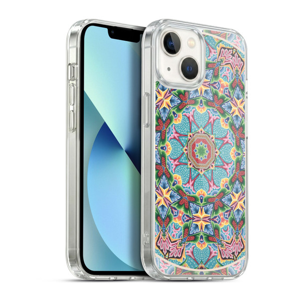 Aimee Stewart Mandala Art Deco Soft Gel Case for Apple iPhone 13
