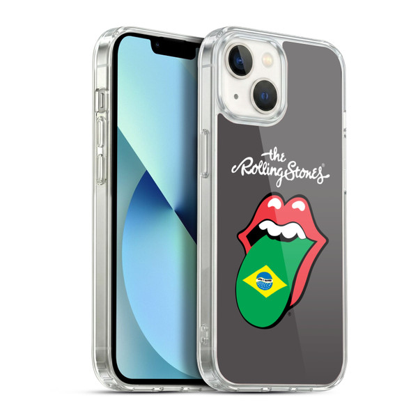 The Rolling Stones International Licks 1 Brazil Soft Gel Case for Apple iPhone 13