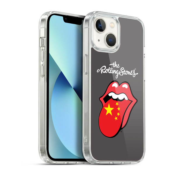The Rolling Stones International Licks 1 China Soft Gel Case for Apple iPhone 13