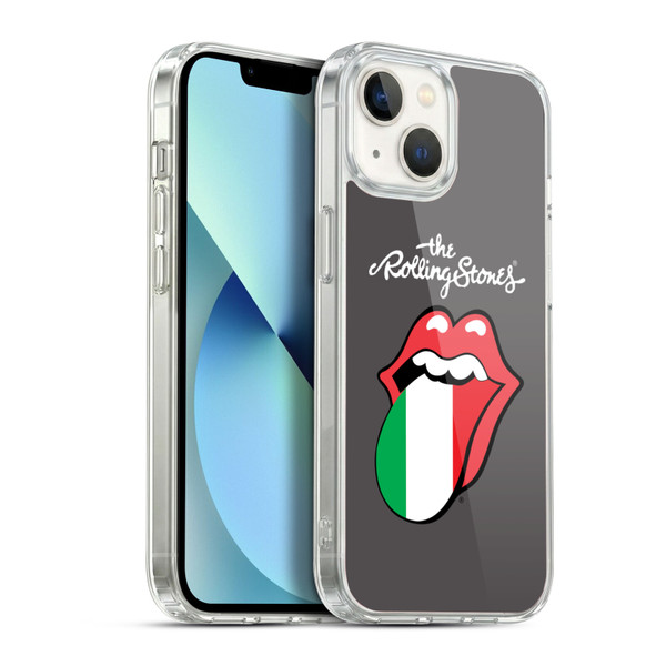 The Rolling Stones International Licks 1 Italy Soft Gel Case for Apple iPhone 13