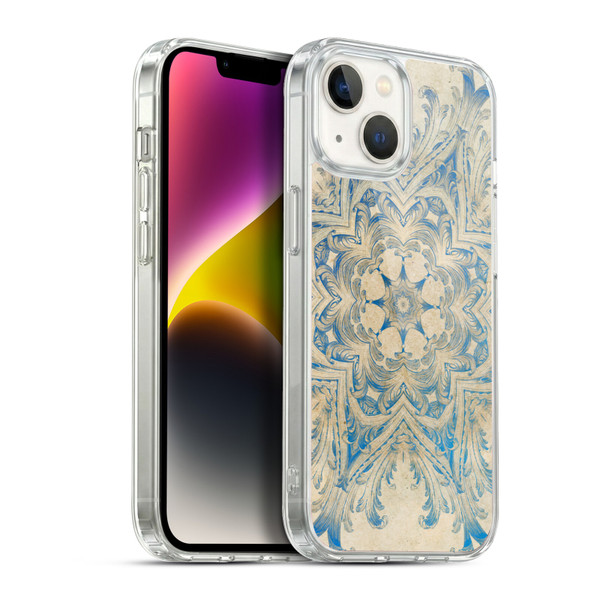 Aimee Stewart Mandala Blue Sky Swirl Soft Gel Case for Apple iPhone 14