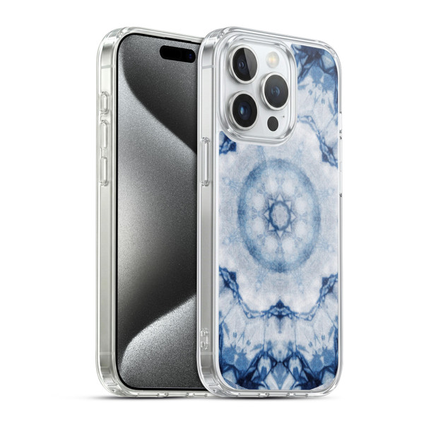 Aimee Stewart Mandala Shibori Sigh Soft Gel Case for Apple iPhone 15 Pro & MagSafe