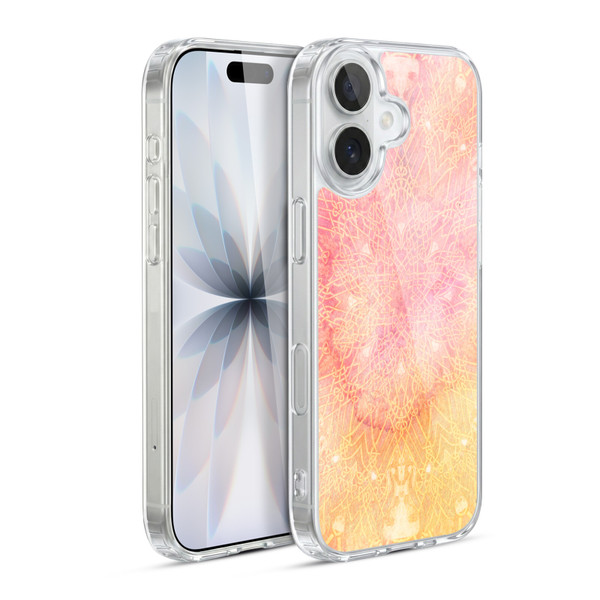 Aimee Stewart Mandala Pink Twinkle Soft Gel Case for Apple iPhone 17