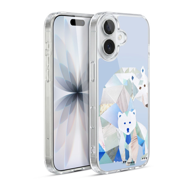 Artpoptart Animals Polar Bears Soft Gel Case for Apple iPhone 17