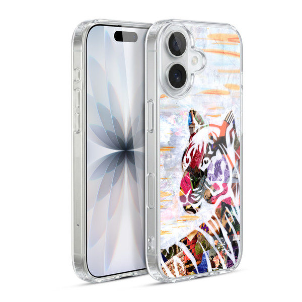 Artpoptart Animals Tiger Soft Gel Case for Apple iPhone 17