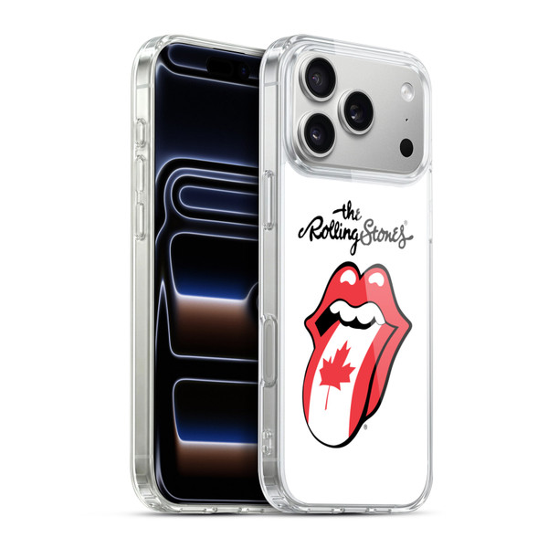 The Rolling Stones International Licks 1 Canada Soft Gel Case for Apple iPhone 17 Pro Max