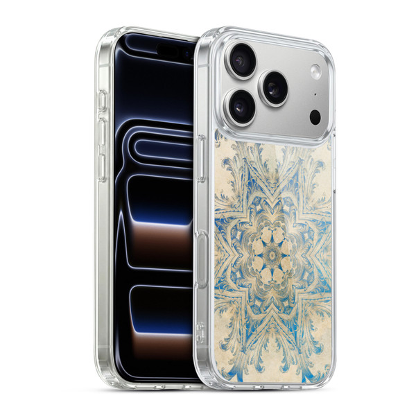 Aimee Stewart Mandala Blue Sky Swirl Soft Gel Case for Apple iPhone 17 Pro
