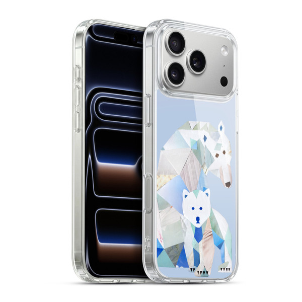 Artpoptart Animals Polar Bears Soft Gel Case for Apple iPhone 17 Pro Max
