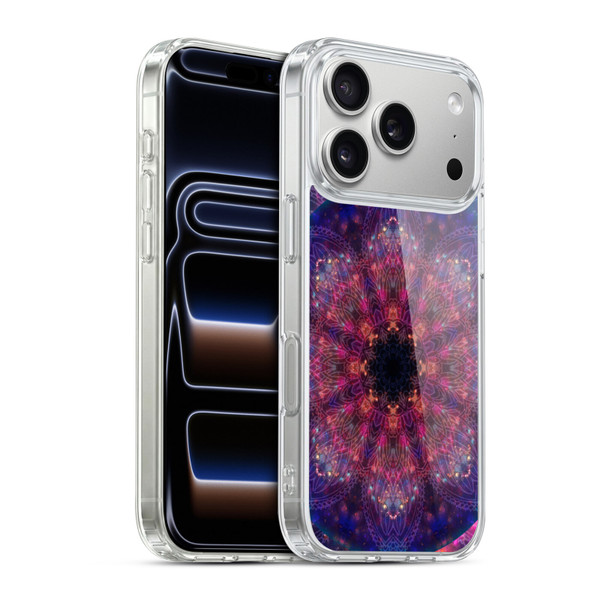 Aimee Stewart Mandala Doodle Flower Soft Gel Case for Apple iPhone 17 Pro