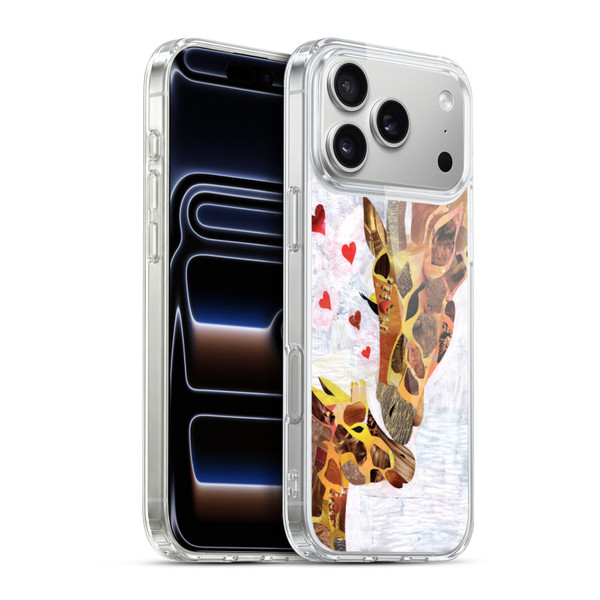 Artpoptart Animals Sweet Giraffes Soft Gel Case for Apple iPhone 17 Pro Max