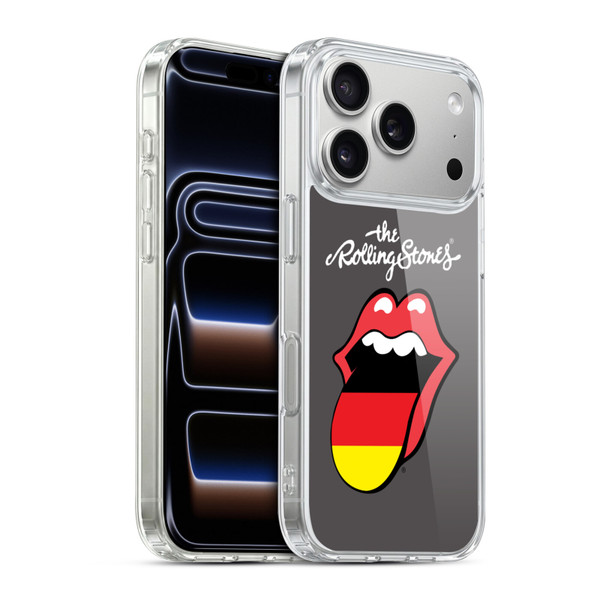 The Rolling Stones International Licks 1 Germany Soft Gel Case for Apple iPhone 17 Pro