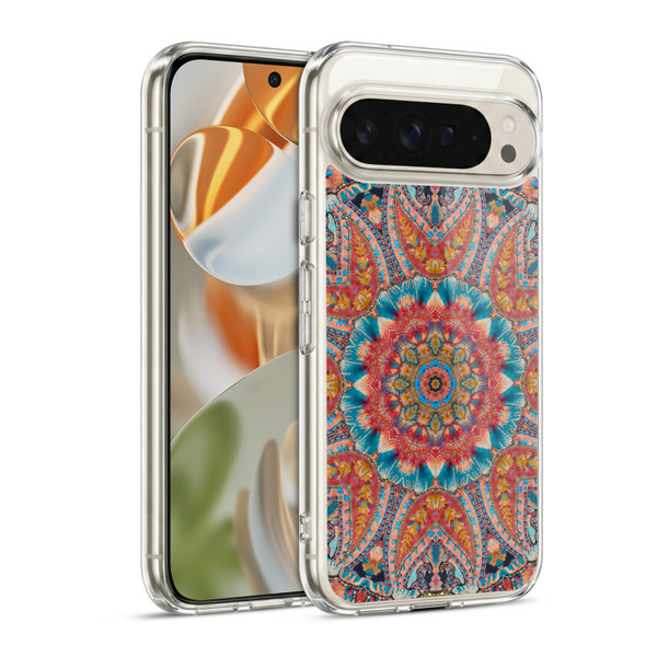 Aimee Stewart Mandala Colourful Embroidery Soft Gel Case for Google Pixel 9 / Pixel 9 Pro