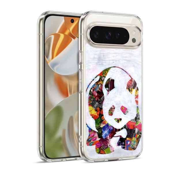 Artpoptart Animals Panda Soft Gel Case for Google Pixel 9 / Pixel 9 Pro