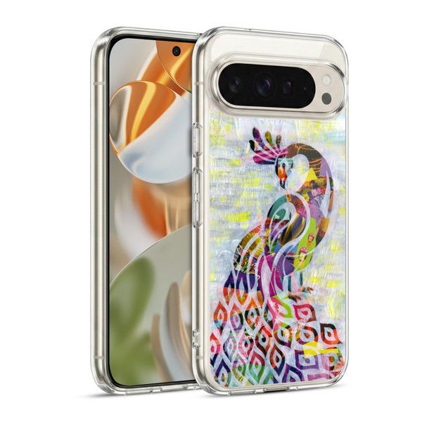 Artpoptart Animals Peacock Soft Gel Case for Google Pixel 9 / Pixel 9 Pro
