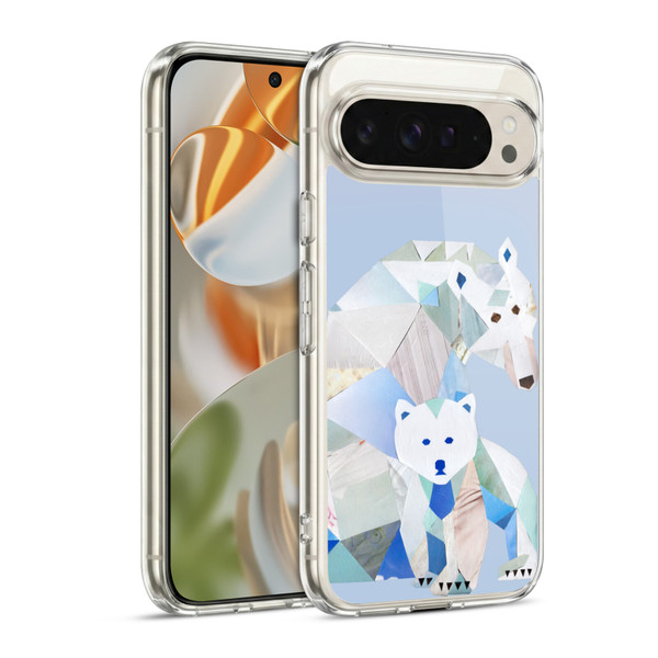 Artpoptart Animals Polar Bears Soft Gel Case for Google Pixel 9 / Pixel 9 Pro