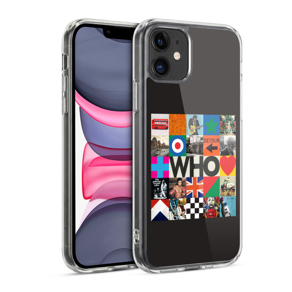 The Who 2019 Album Collage Soft Gel Case for Apple iPhone 11
