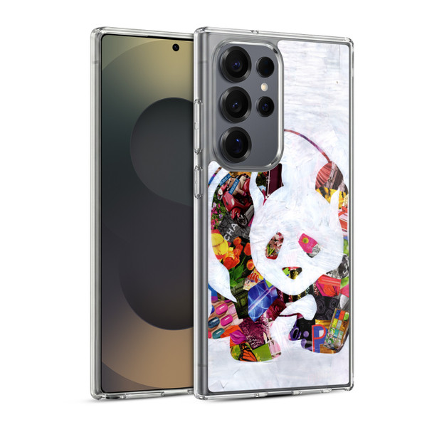 Artpoptart Animals Panda Soft Gel Case for Samsung Galaxy S25 Ultra & MagSafe