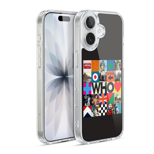The Who 2019 Album Collage Soft Gel Case for Apple iPhone 17