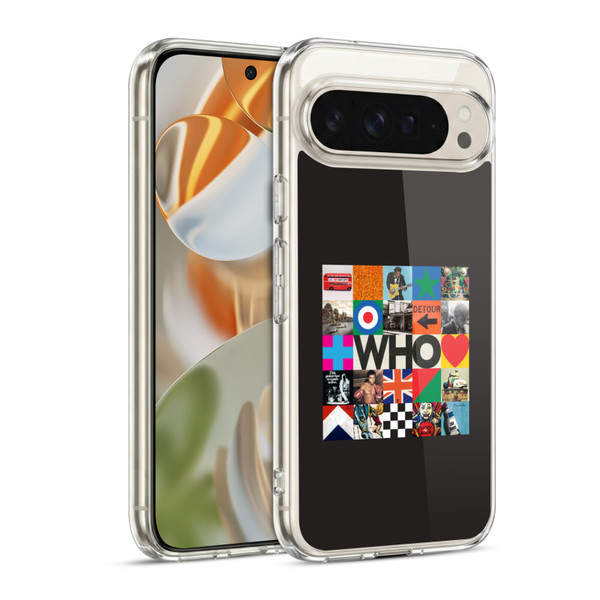 The Who 2019 Album Collage Soft Gel Case for Google Pixel 9 / Pixel 9 Pro