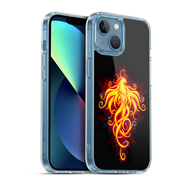 Christos Karapanos Phoenix Royal Soft Gel Case for Apple iPhone 13 Mini & MagSafe