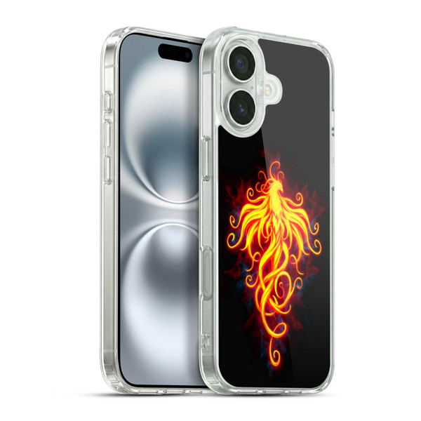 Christos Karapanos Phoenix Royal Soft Gel Case for Apple iPhone 16 Plus & MagSafe