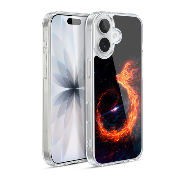 Christos Karapanos Phoenix Out Of Space Soft Gel Case for Apple iPhone 17