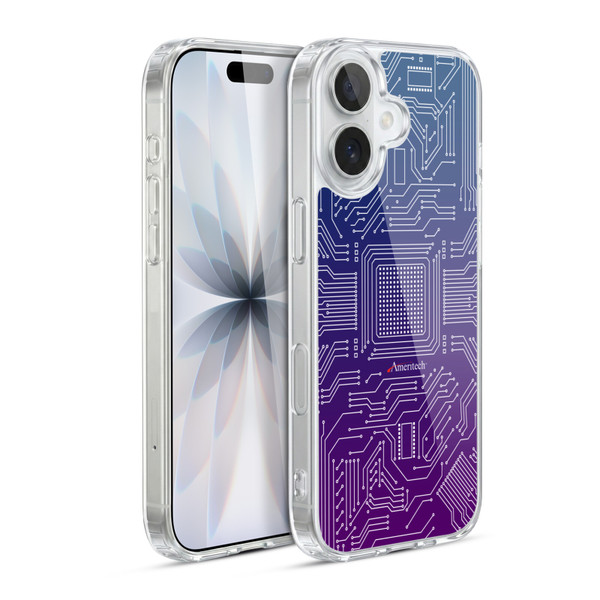 Ameritech Graphics Circuit Board Soft Gel Case for Apple iPhone 17
