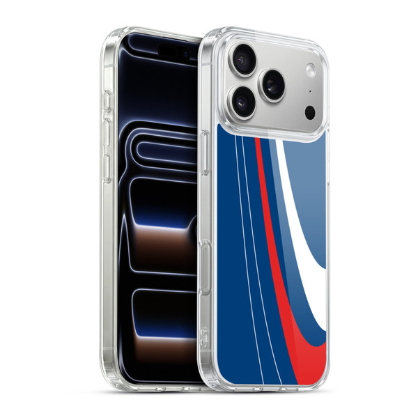 Ameritech Graphics Red And White Swirl Soft Gel Case for Apple iPhone 17 Pro Max