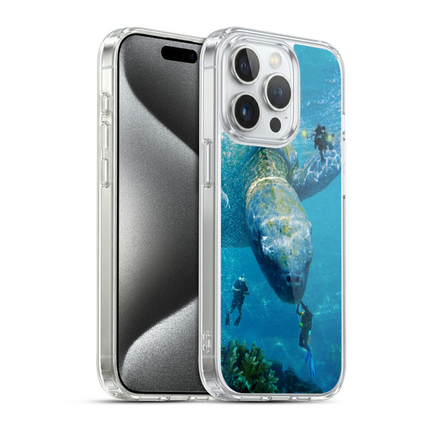 Dave Loblaw Sea Turtle Divers Soft Gel Case for Apple iPhone 15 Pro & MagSafe