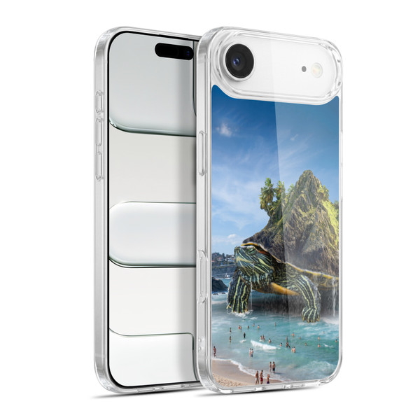 Dave Loblaw Sea Turtle Beach Day Soft Gel Case for Apple iPhone 17 Air