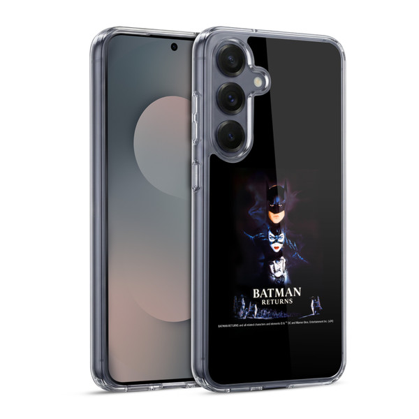 Batman Returns Key Art Poster Soft Gel Case for Samsung Galaxy S25 & MagSafe