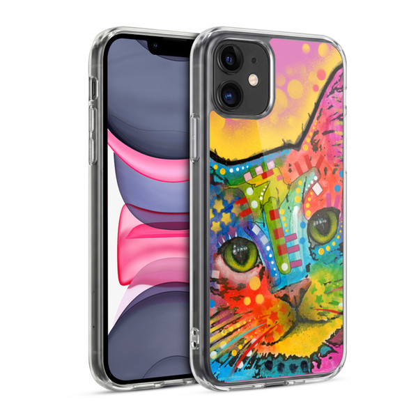 Dean Russo Cats Tilt Soft Gel Case for Apple iPhone 11