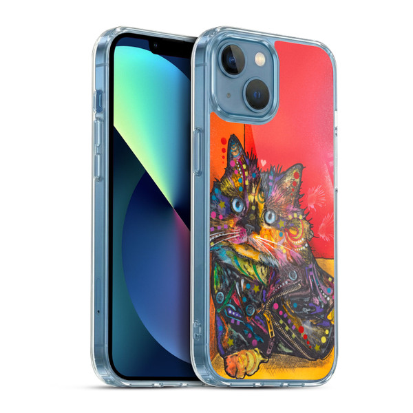 Dean Russo Cats Baby Albert Soft Gel Case for Apple iPhone 13 Mini & MagSafe