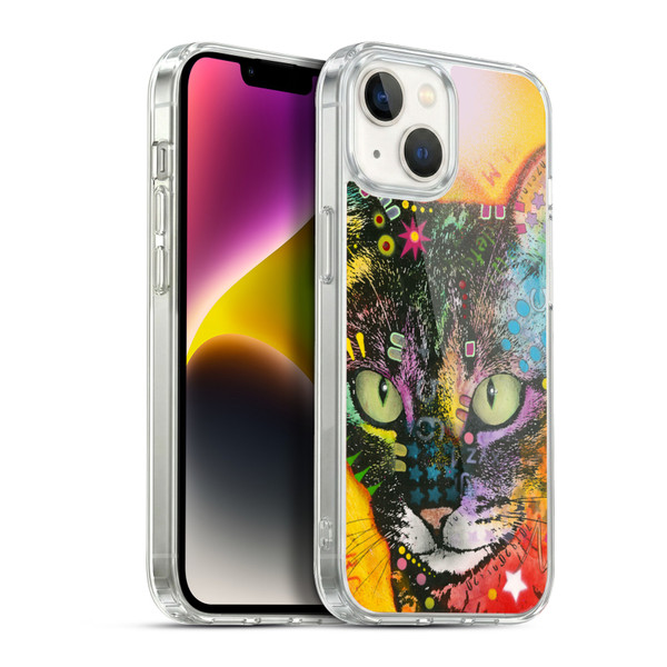 Dean Russo Cats Intent Soft Gel Case for Apple iPhone 14