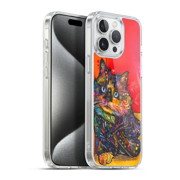 Dean Russo Cats Baby Albert Soft Gel Case for Apple iPhone 15 Pro Max & MagSafe