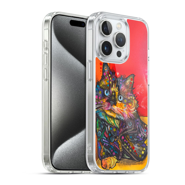 Dean Russo Cats Baby Albert Soft Gel Case for Apple iPhone 15 Pro & MagSafe