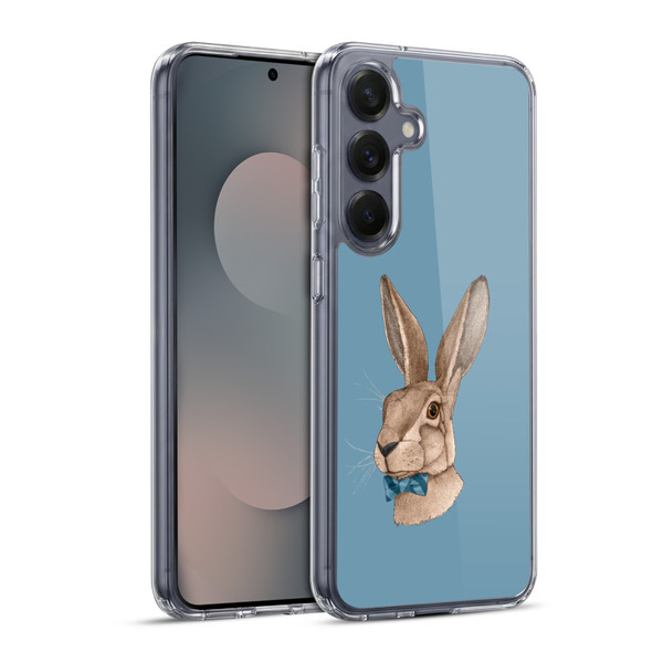 Barruf Animals Hare Soft Gel Case for Samsung Galaxy S25+ & MagSafe