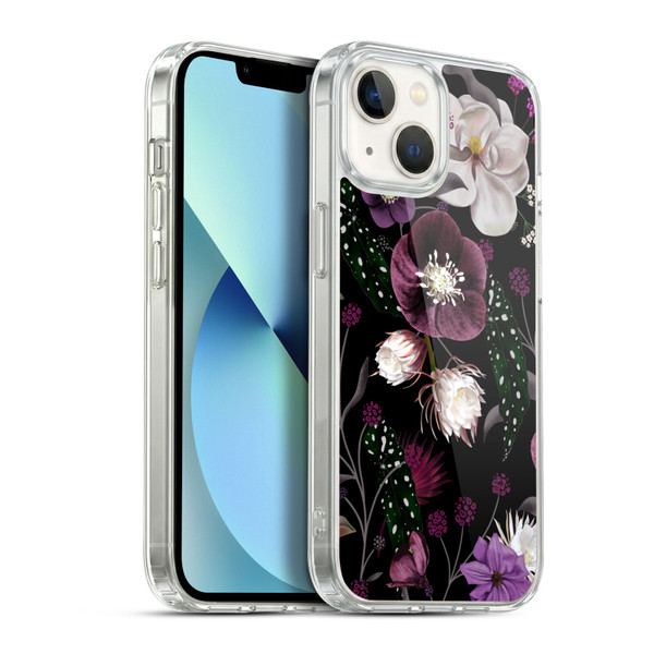 Anis Illustration Graphics Botanical Dream Soft Gel Case for Apple iPhone 13