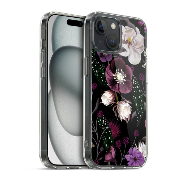 Anis Illustration Graphics Botanical Dream Soft Gel Case for Apple iPhone 15 & MagSafe