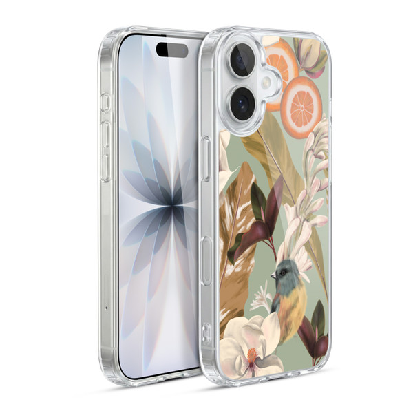 Anis Illustration Graphics New Tropical Pink Soft Gel Case for Apple iPhone 17