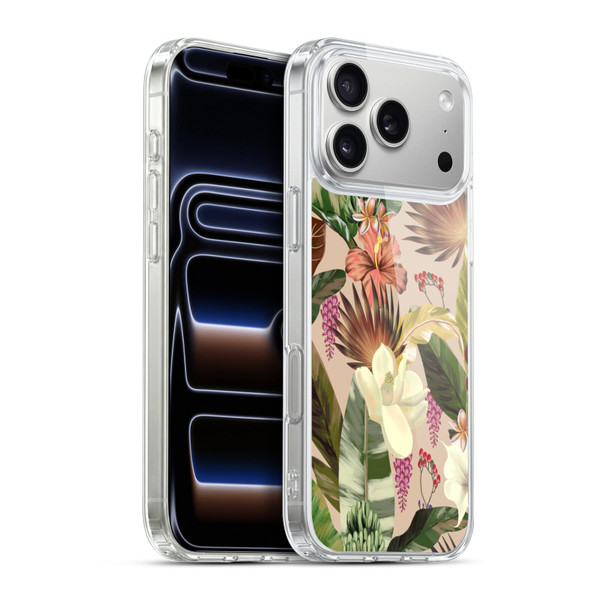 Anis Illustration Graphics New Tropicals Soft Gel Case for Apple iPhone 17 Pro Max